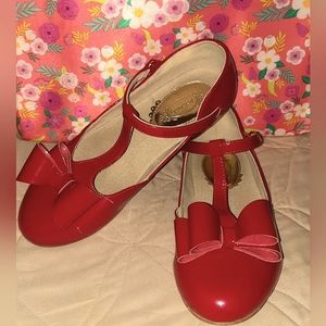 ❣️Joyfolie Red Shoes With Bows